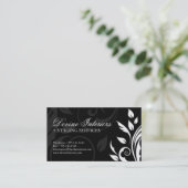 Carte de visite de dessinateur d'intérieurs (Debout devant)