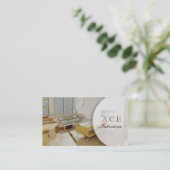 Carte de visite de dessinateurs d'intérieurs (Debout devant)