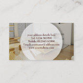 Carte de visite de dessinateurs d'intérieurs (Dos)