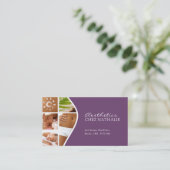 Carte de visite de ~ d'esthéticien (Debout devant)