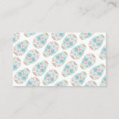 Carte de visite de détaillant de mode de Lula de (Dos)