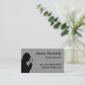 Carte de visite de détective privé/investigateur (Debout devant)