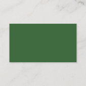Carte de visite de devenez écolo (Dos)