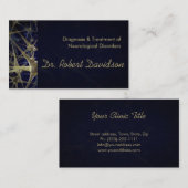 Carte de visite de diagnostic et de traitement neu (Devant / Derrière)