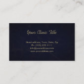 Carte de visite de diagnostic et de traitement neu (Dos)