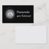 Carte de visite de diamants (Devant / Derrière)