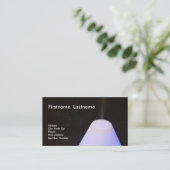 Carte de visite de diffuseur (Debout devant)