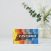 Carte de visite de directeur de studio de design c (Debout devant)