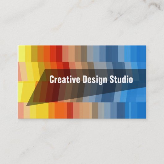 Carte de visite de directeur de studio de design c (Devant)