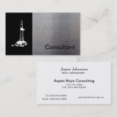 Carte de visite de dispositif de pompage de puits (Devant / Derrière)