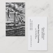 Carte de visite de dispositif de pompage de puits (Devant / Derrière)