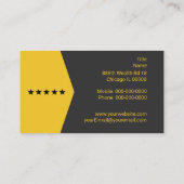 Carte de visite de distributeur (Dos)