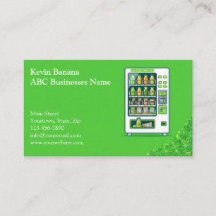 Carte de visite de distributeur automatique
