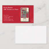 Carte de visite de distributeur automatique (Devant / Derrière)