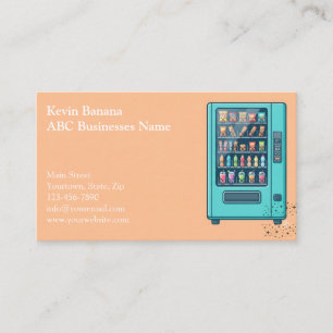 Carte de visite de distributeur automatique