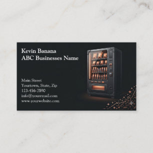 Carte de visite de distributeur automatique