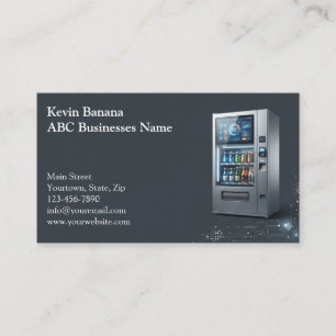 Carte de visite de distributeur automatique