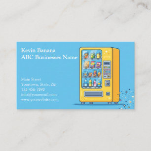 Carte de visite de distributeur automatique