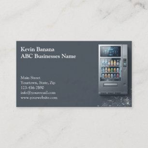Carte de visite de distributeur automatique