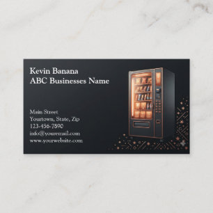 Carte de visite de distributeur automatique