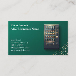 Carte de visite de distributeur automatique