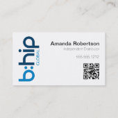 Carte de visite de distributeur b:HIP (Dos)