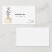 Carte de visite de distributeur de pétrole essenti (Devant / Derrière)