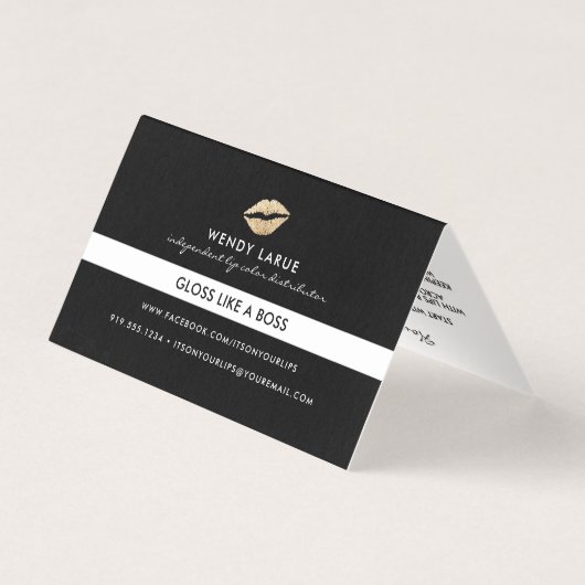 Carte de visite de distributeur de produit de (Dos)