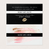 Carte de visite de distributeur de produit de (Extérieur déplié)