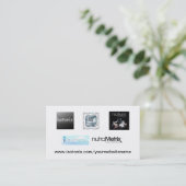 Carte de visite de distributeur d'Isotonix (Debout devant)