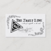 Carte de visite de divertissement de Starbust (Dos)