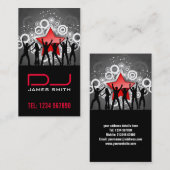 Carte de visite de DJ (Devant / Derrière)