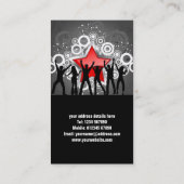 Carte de visite de DJ (Dos)