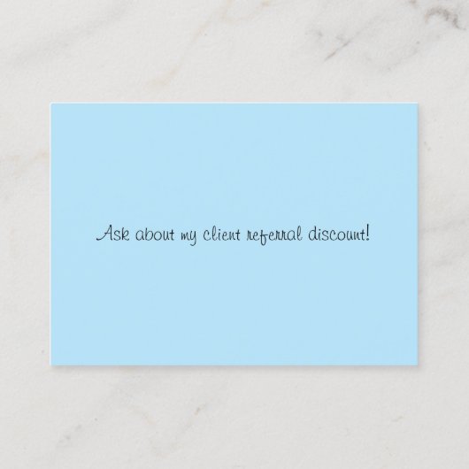 Carte de visite de Dog Walker (Dos)