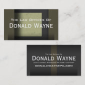 Carte de visite de "Donald Wayne" (Devant / Derrière)