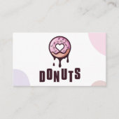 Carte de visite de donut (Devant)