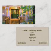 Carte de visite de Door Company (Devant / Derrière)