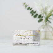 Carte de visite de dossier de presse (Debout devant)