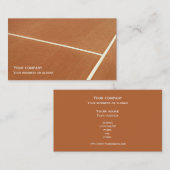 Carte de visite de double-visage de "tennis" (Devant / Derrière)