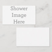 Cartes de visite États-Unis : 8.9 cm x 5.1 cm (Devant / Derrière)