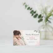 Carte de visite de doula (Debout devant)
