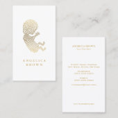 Carte de visite de Doula de sage-femme (Devant / Derrière)