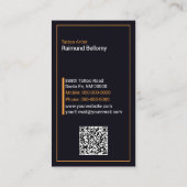 Carte de visite de dragon (Dos)