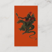 Carte de visite de dragon (Dos)