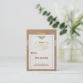 Carte de visite de dragon céleste (Debout devant)