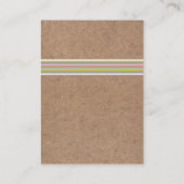 Carte de visite de dragon céleste (Dos)