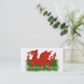 Carte de visite de dragon de Gallois (Debout devant)