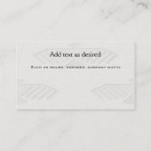 Carte de visite de Dreamcatcher (Dos)