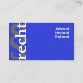 Carte de visite de droit (Dos)