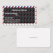 carte de visite de drugstore (modifiable) (Devant / Derrière)